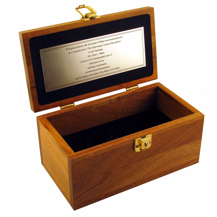 Presentation Box with Latch, 10"x5.50"x4.88"