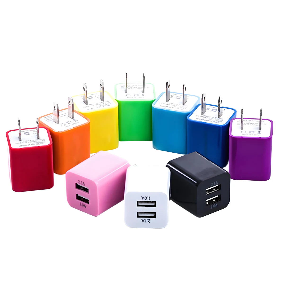Dual USB Wall Charger Adapter 1