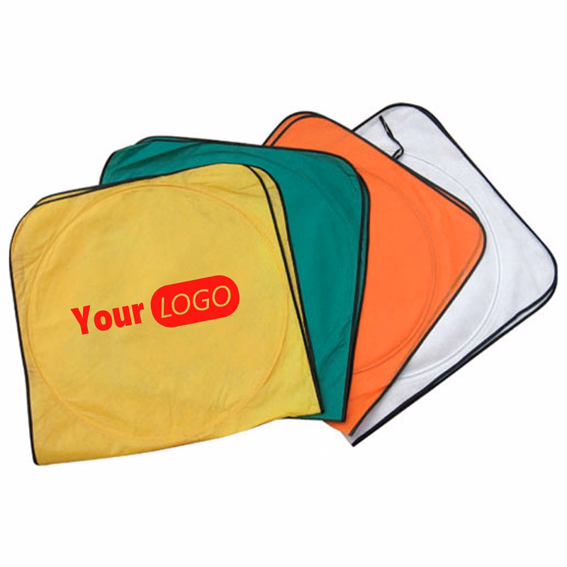 Polyester Logo-Ready Car Sunshade
