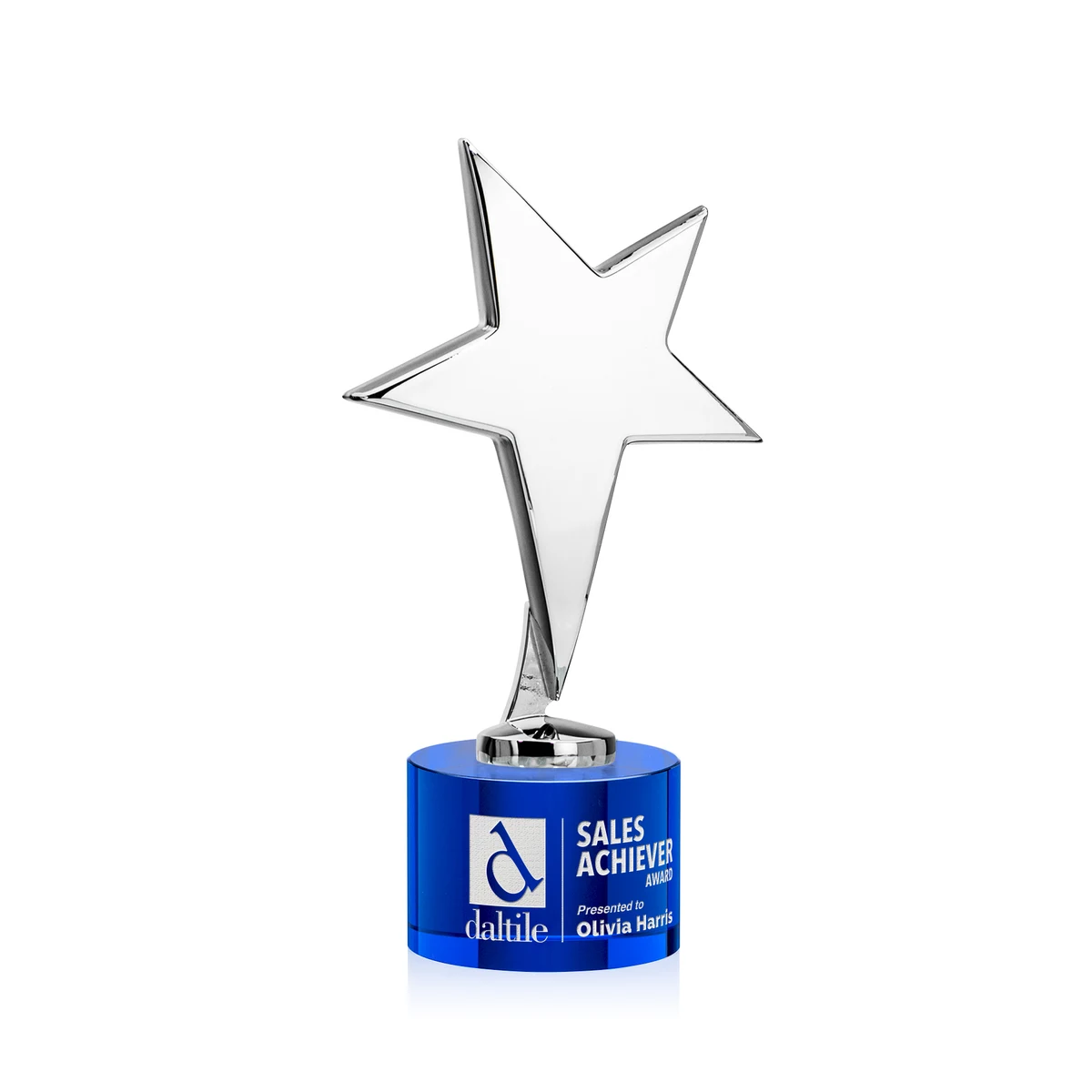 Tuscany Chrome Star on Marvel Base - Blue 1