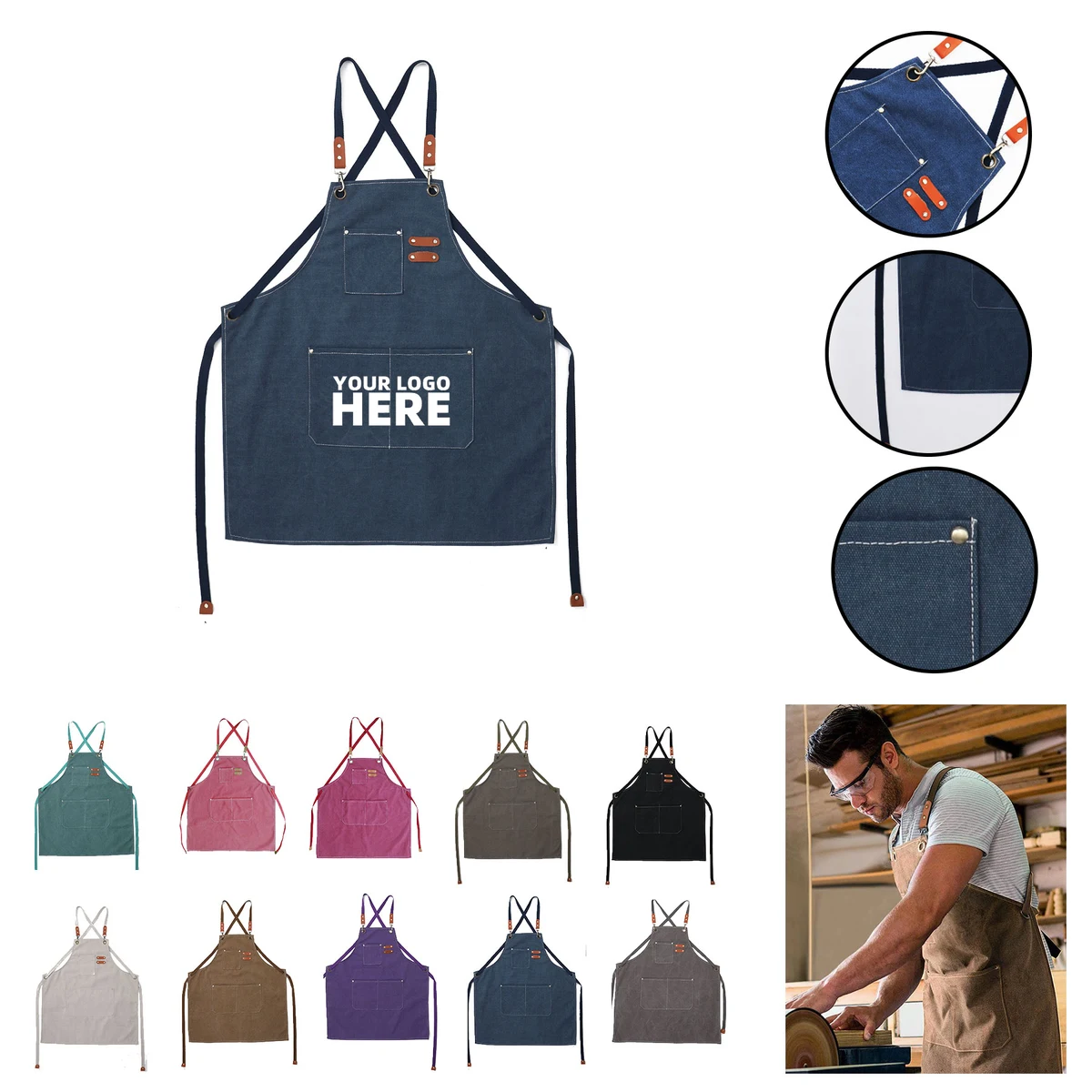 Canvas Chef Apron 1