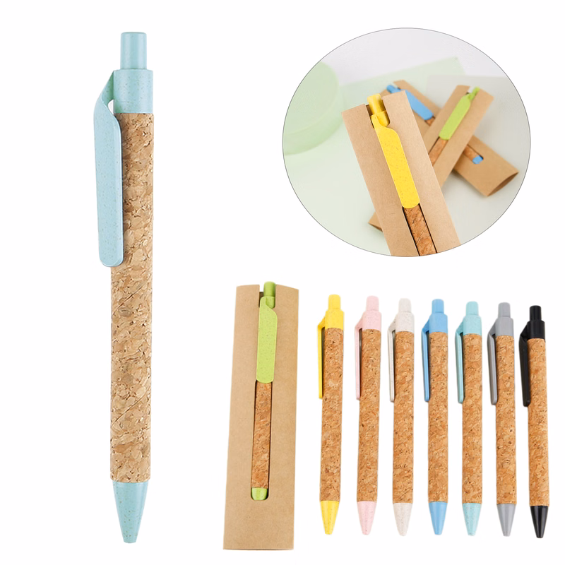 Eco-Friendly Cork Ballpoint Pen