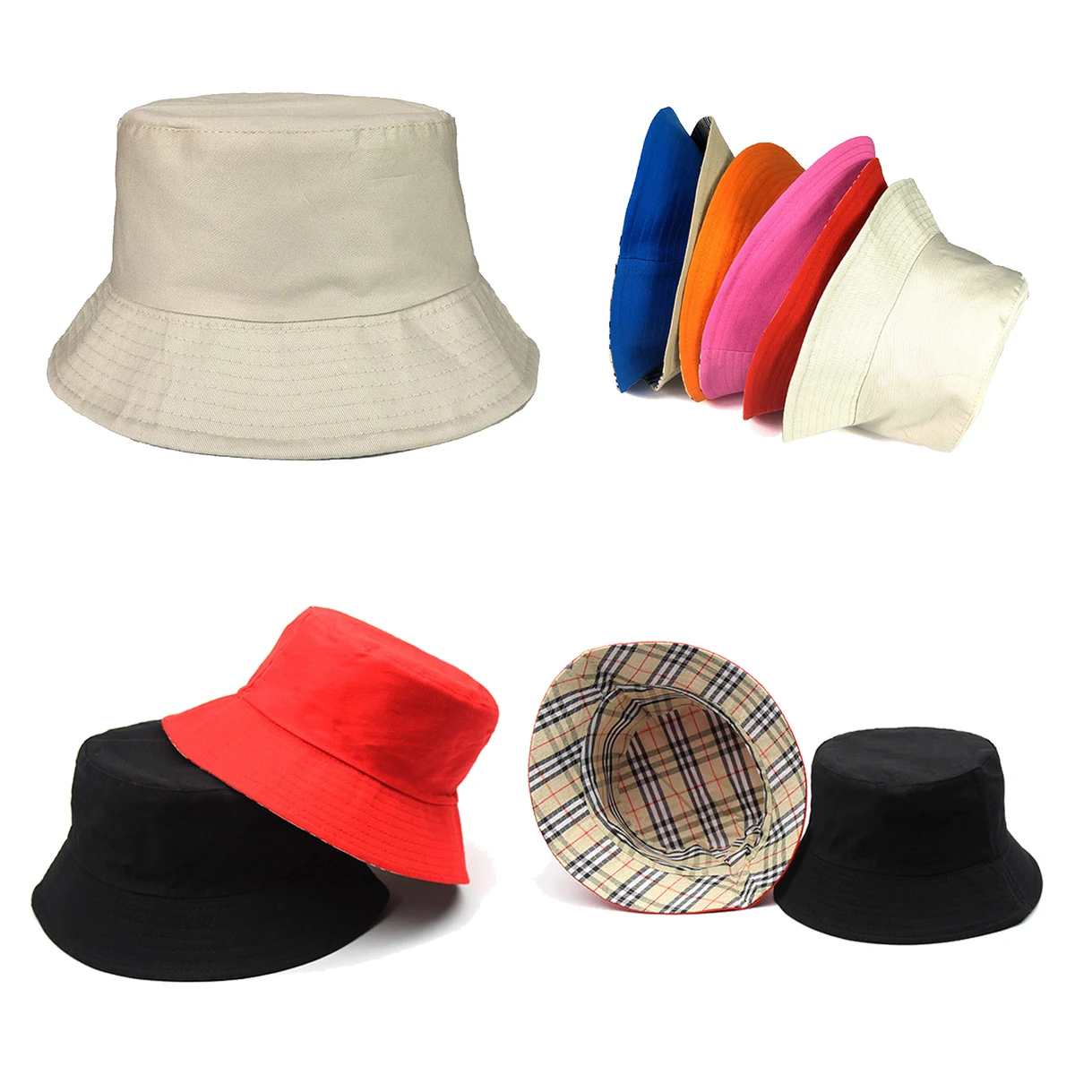 LightWeight Cotton Polyester Bucket Hat 1