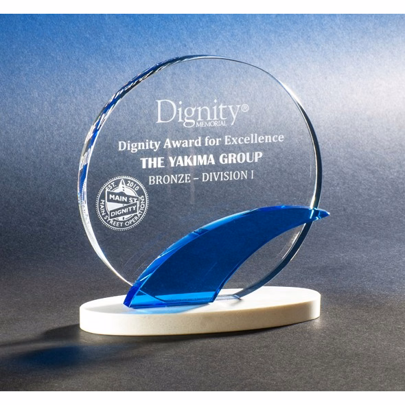 Contemporary Vistas Crystal Tail Wind Award