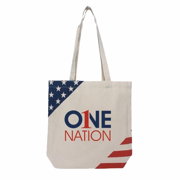 Flag Corner Cotton Tote
