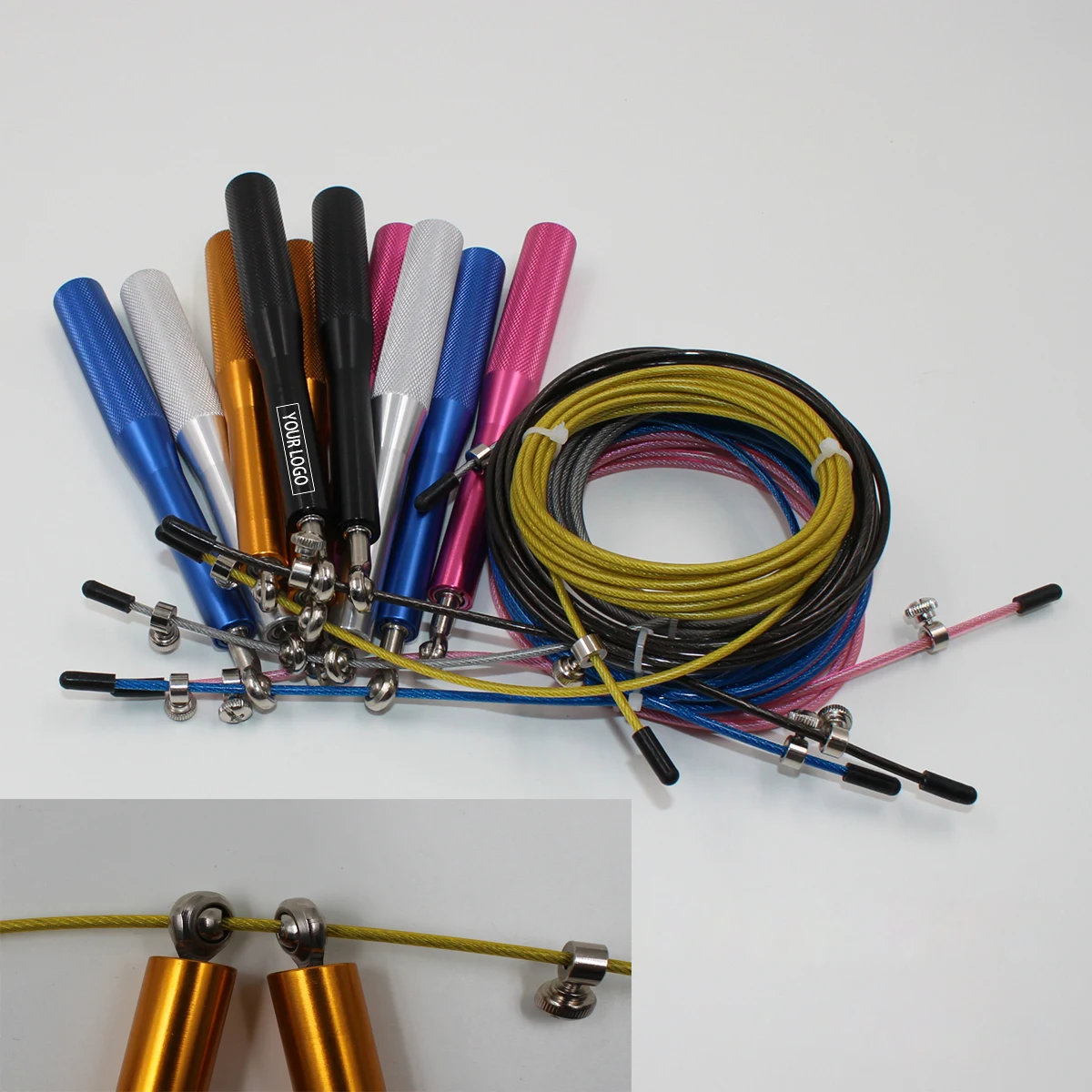Aluminum Alloy Adjustable Fitness Jump Rope 1