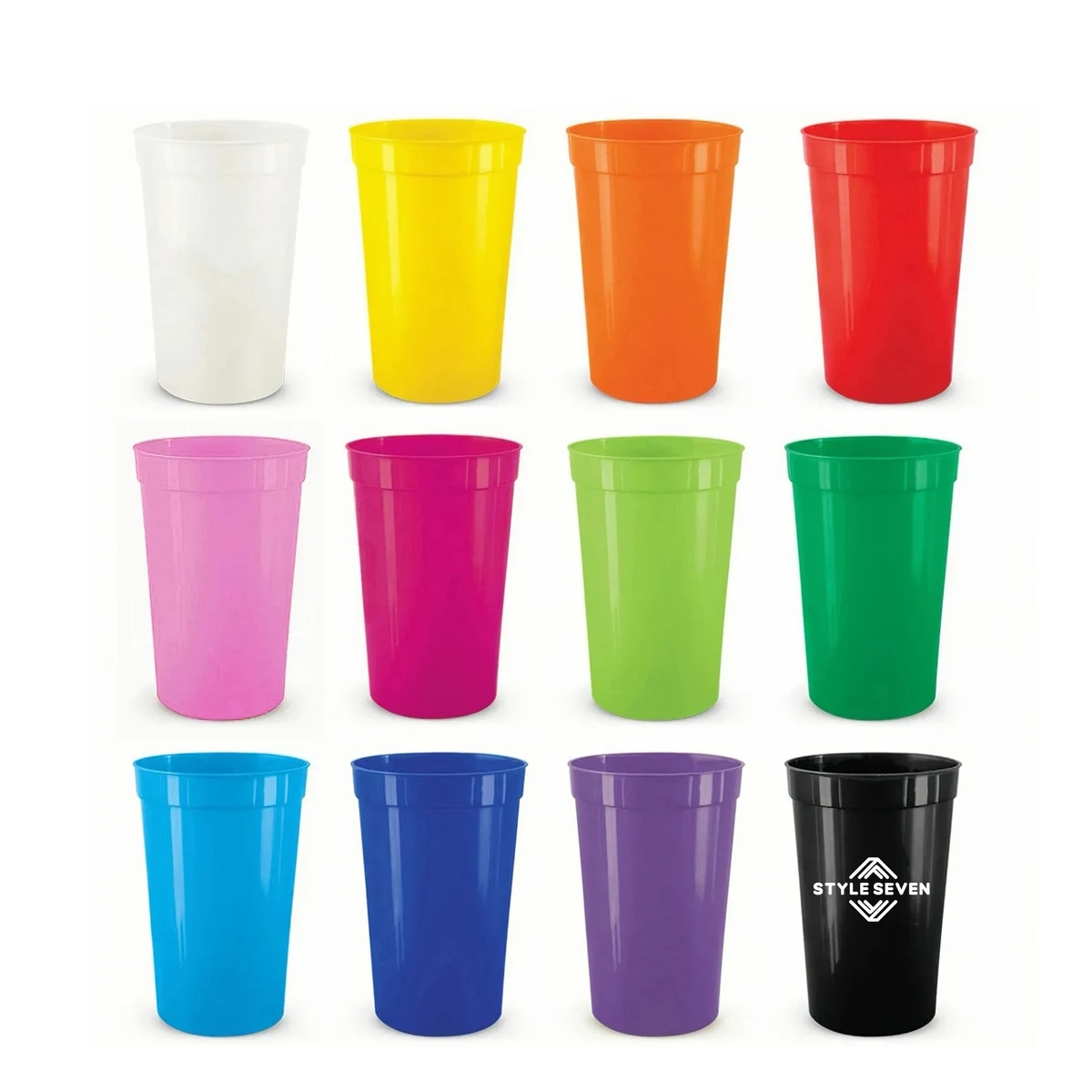 16 Oz Plastic Cheer Disposable Party Stadium Cup 1