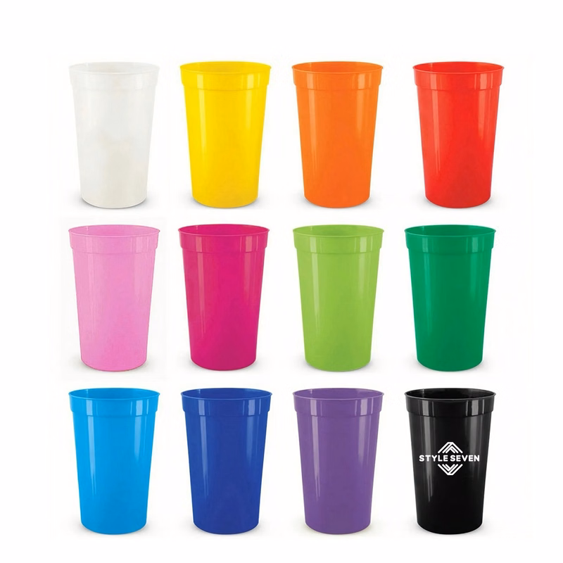 16 Oz Plastic Cheer Disposable Party Stadium Cup