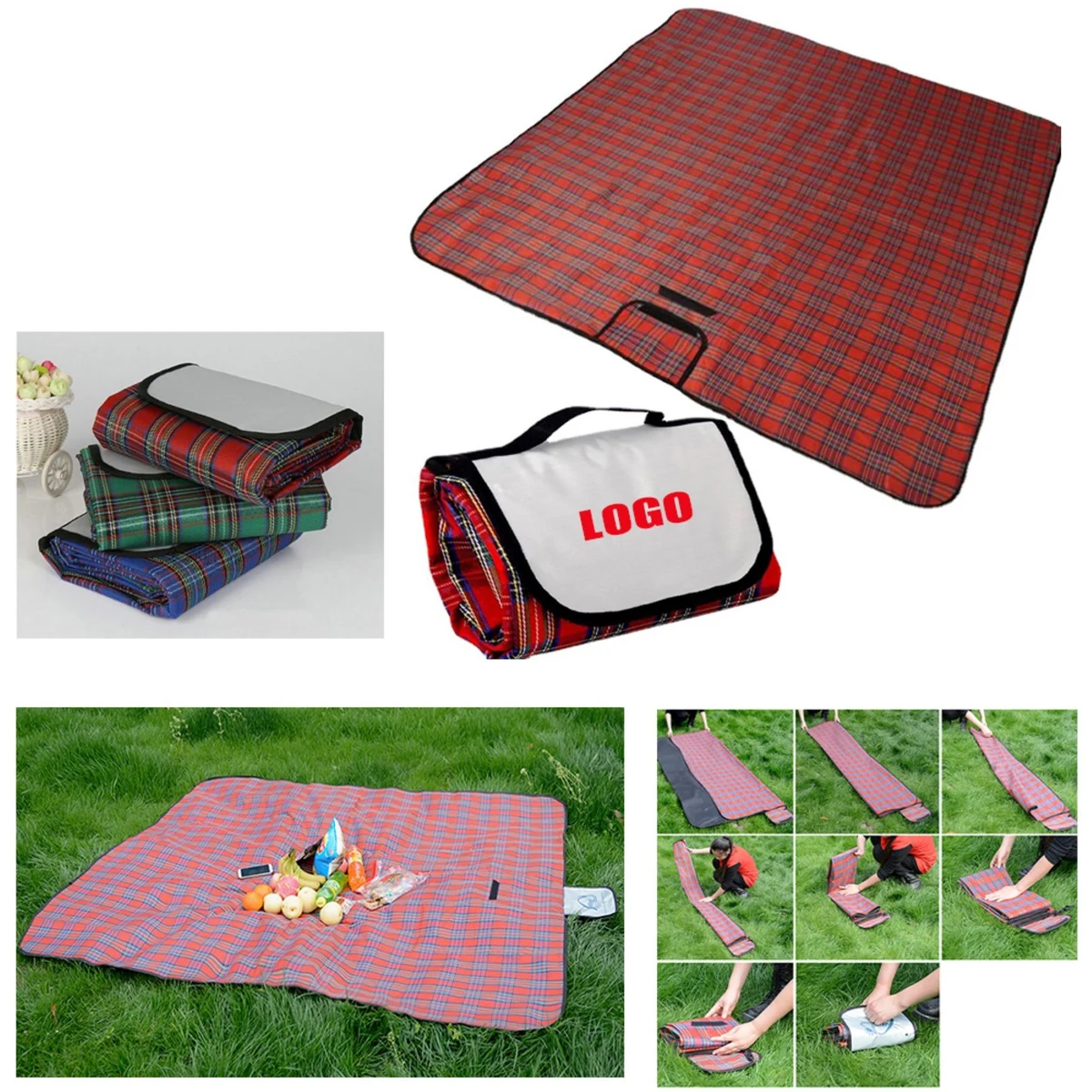 Waterproof Picnic Camping Beach Blanket Sand Mat 1
