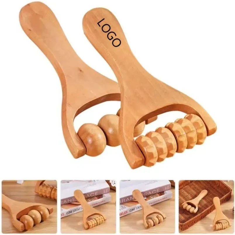 Wooden Massage Roller 1