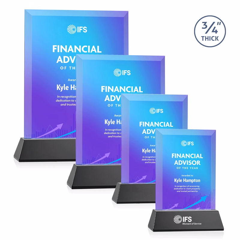 Harrington VividPrint™ Award on Newhaven - Black