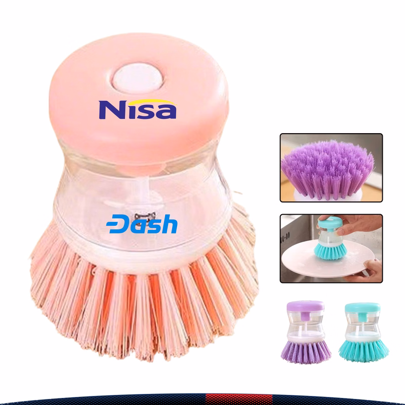 Tivelle Soap Dispensing Dish Brush