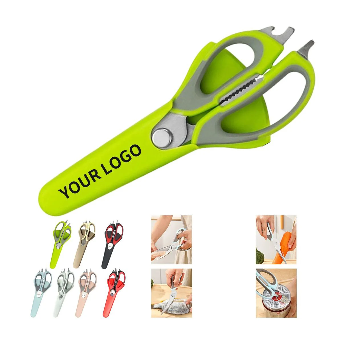 Heavy Duty Food Scissors with Safety Sheath 1