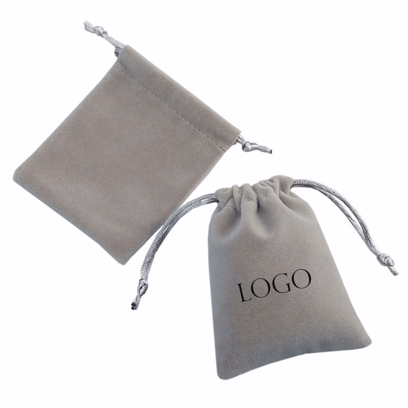2" x 2 1/2" DELUXE VELVET DRAWSTRING POUCH.