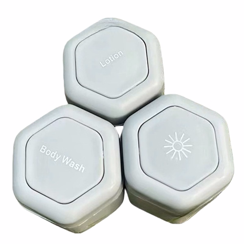 Portable Hexagon Magnetic Pill Case