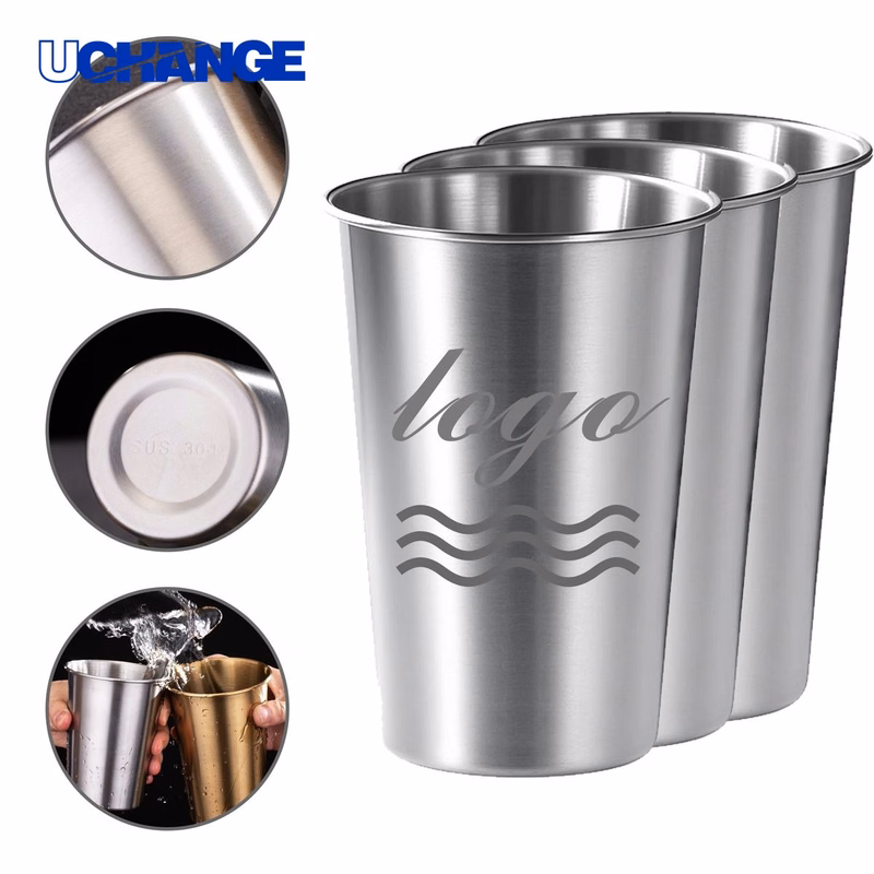 Stainless Steel Drinking Cup Container (17oz)