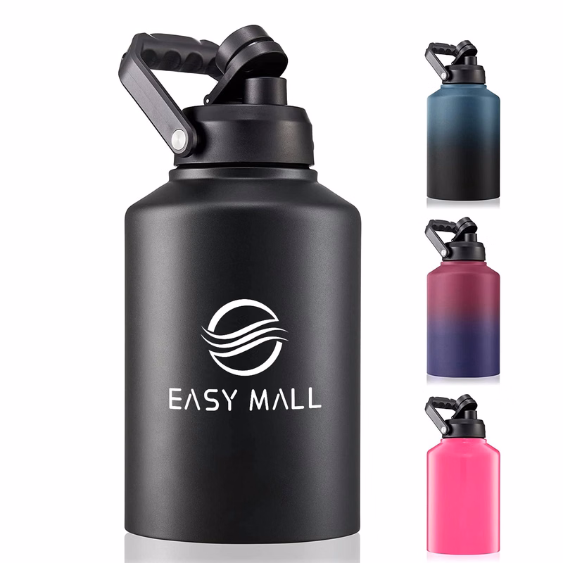 64Oz Sports Water Bottle with Handle
