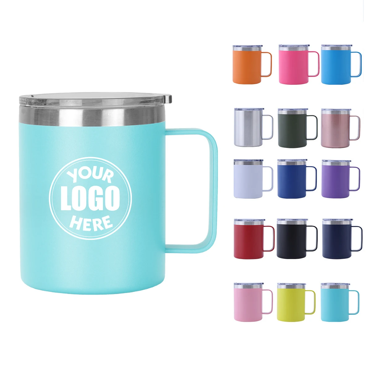 14 OZ Stainless Steel Vacuum Mug 1