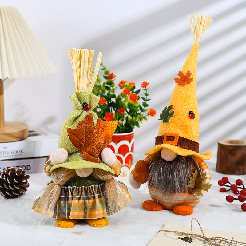 Female Harvest Festival Gnome