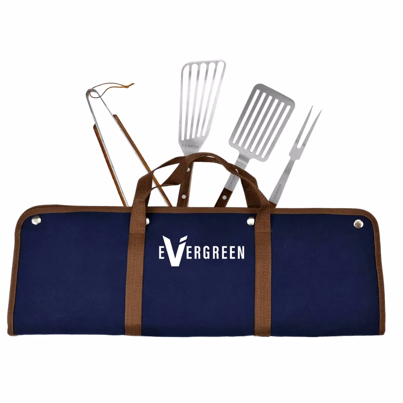 4-Piece Deluxe BBQ Set