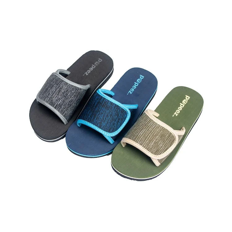 Boys' Adjustable Slide Sandals - Sizes 11-3 Age 4-8 Years 1