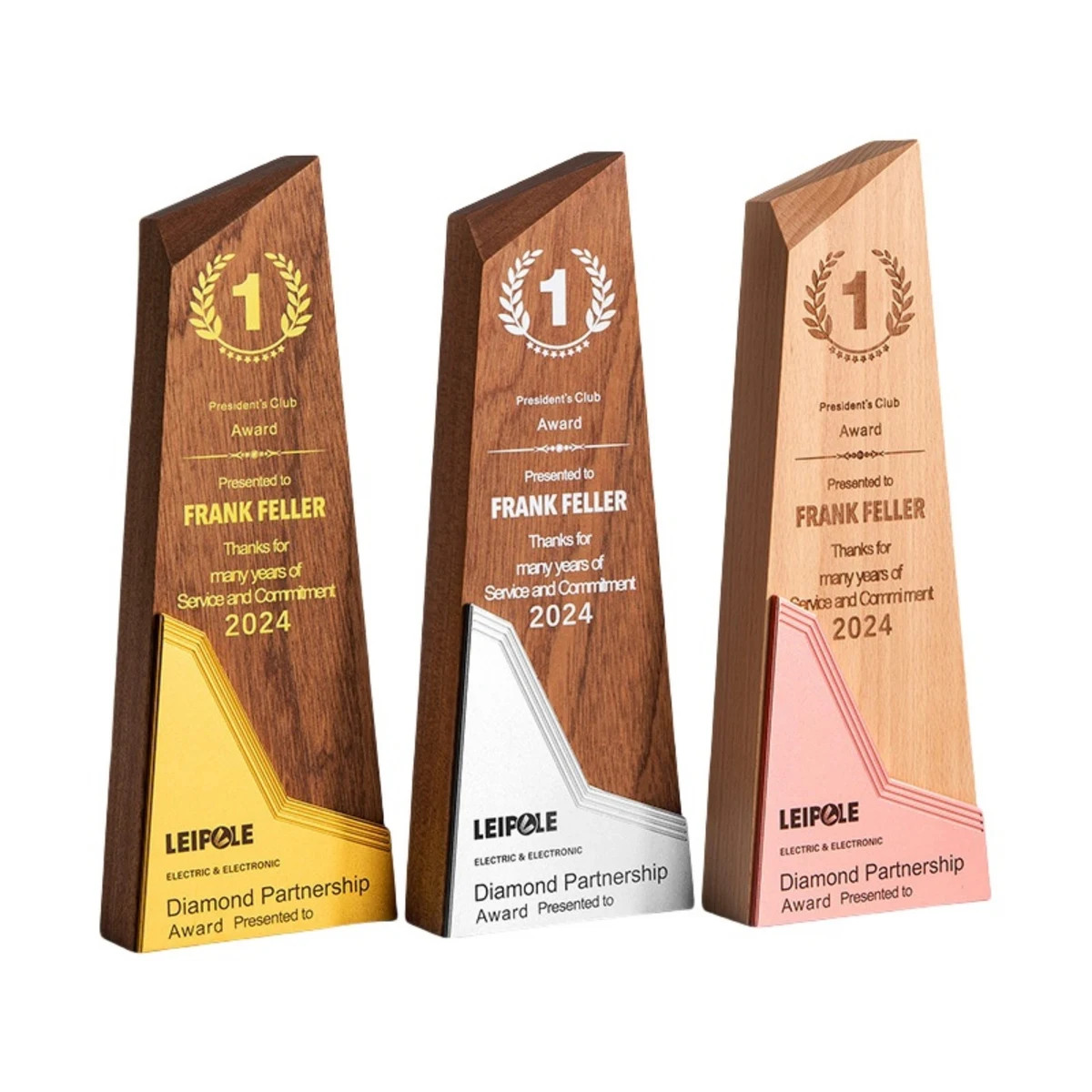 Staircase Wooden Award Trophy 1