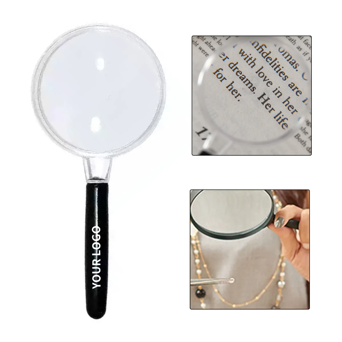 Clip On Magnifier Three Times 4.25" x 1.93" 1