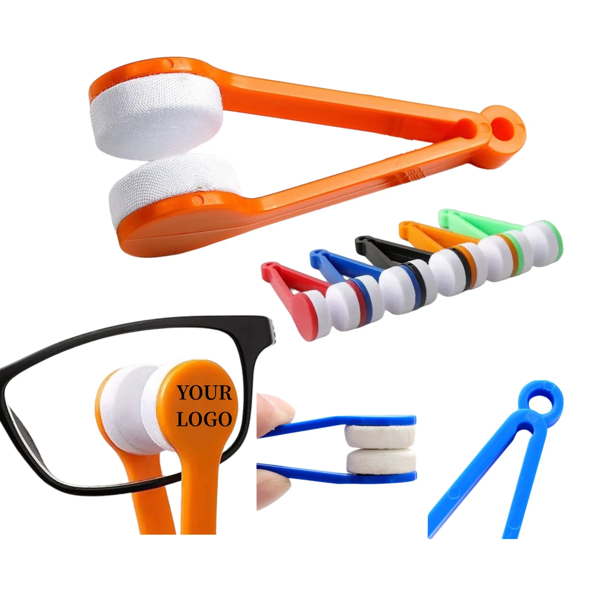 Portable Clip-On Eyeglass Cleaner Multifunction 1