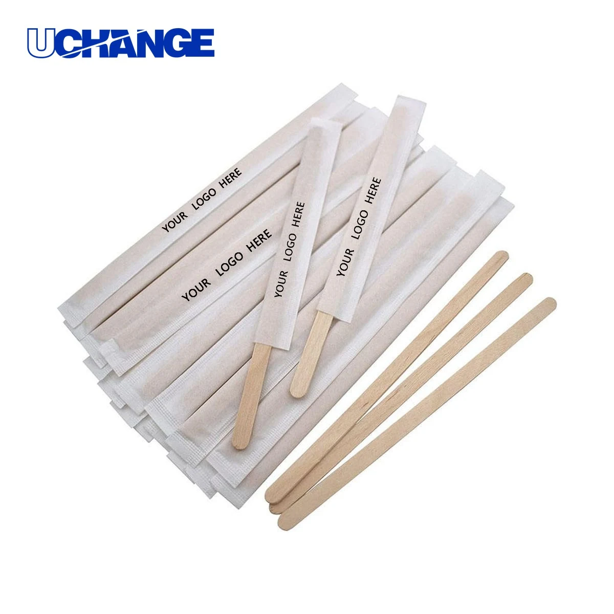 Custom Wooden Stir Stick Tool for Beverages 1