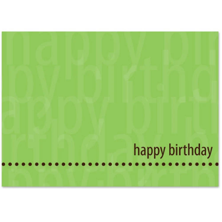 Birthday Dots Card 1