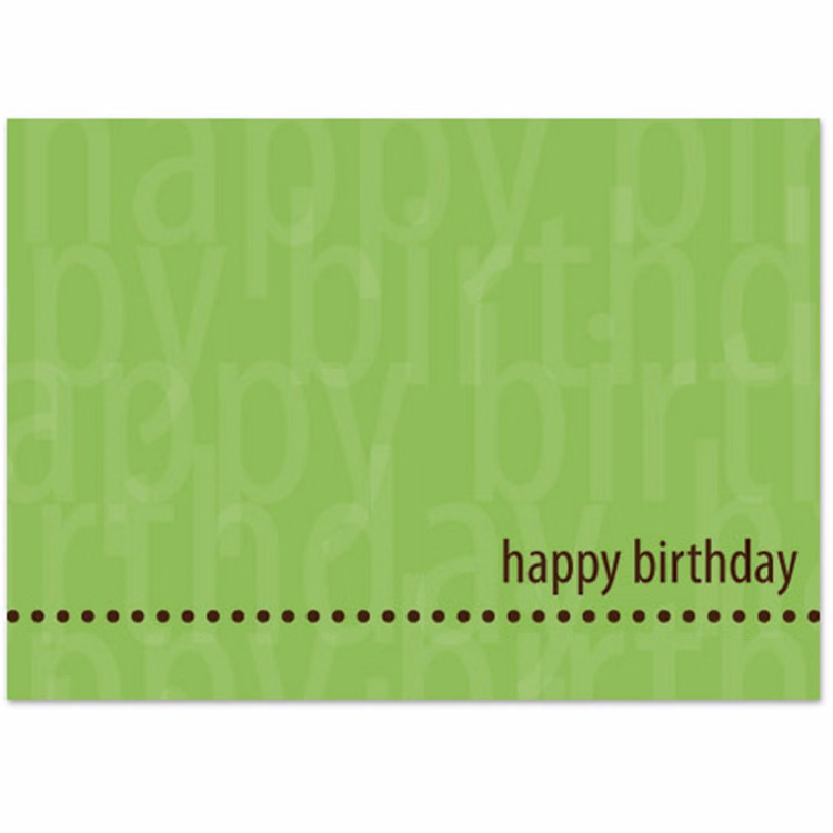 Birthday Dots Card