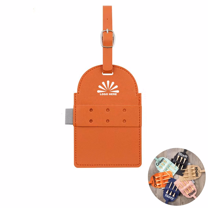 Golf Tee Storage Leather Case With Customizable Logo