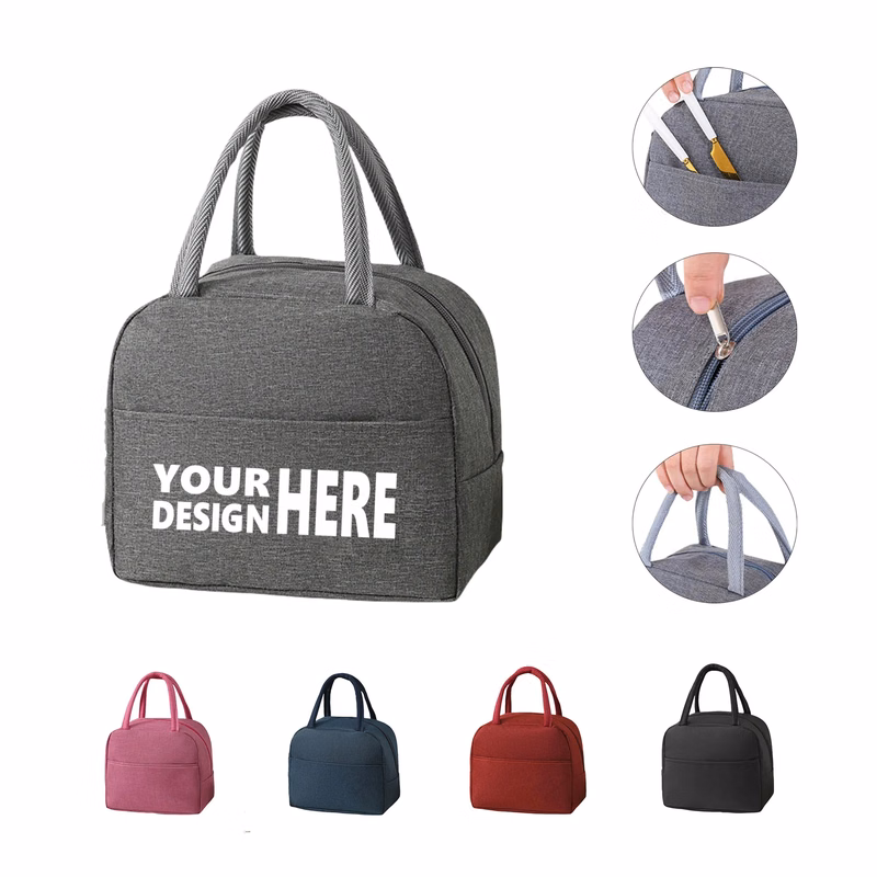 Simple Portable Insulated Lunch Bag