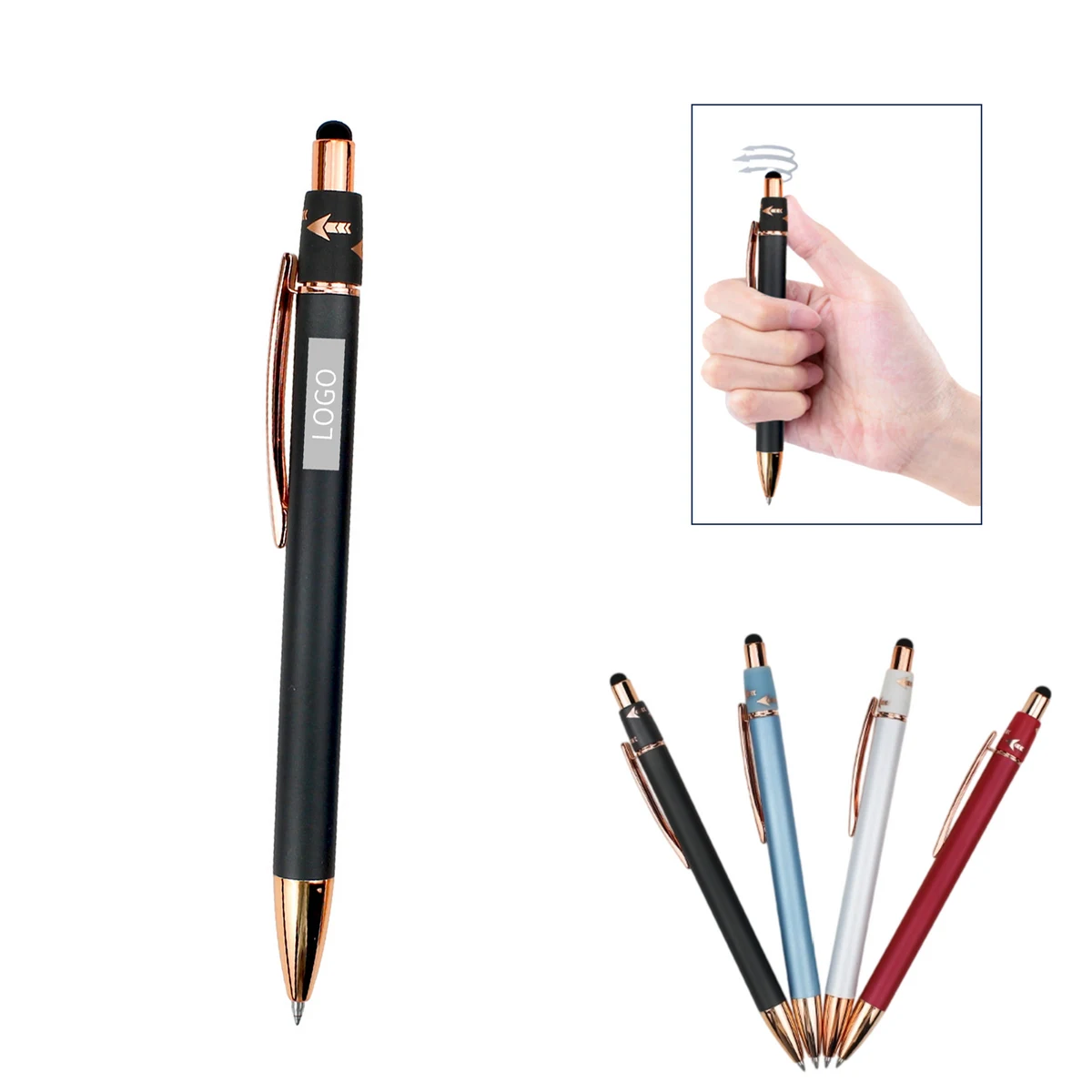 Stress Relief Stylus Ballpoint Pen 1