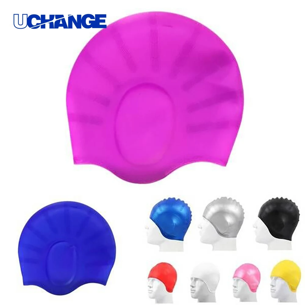 Ear Protection Swim Cap for Pool Use 1
