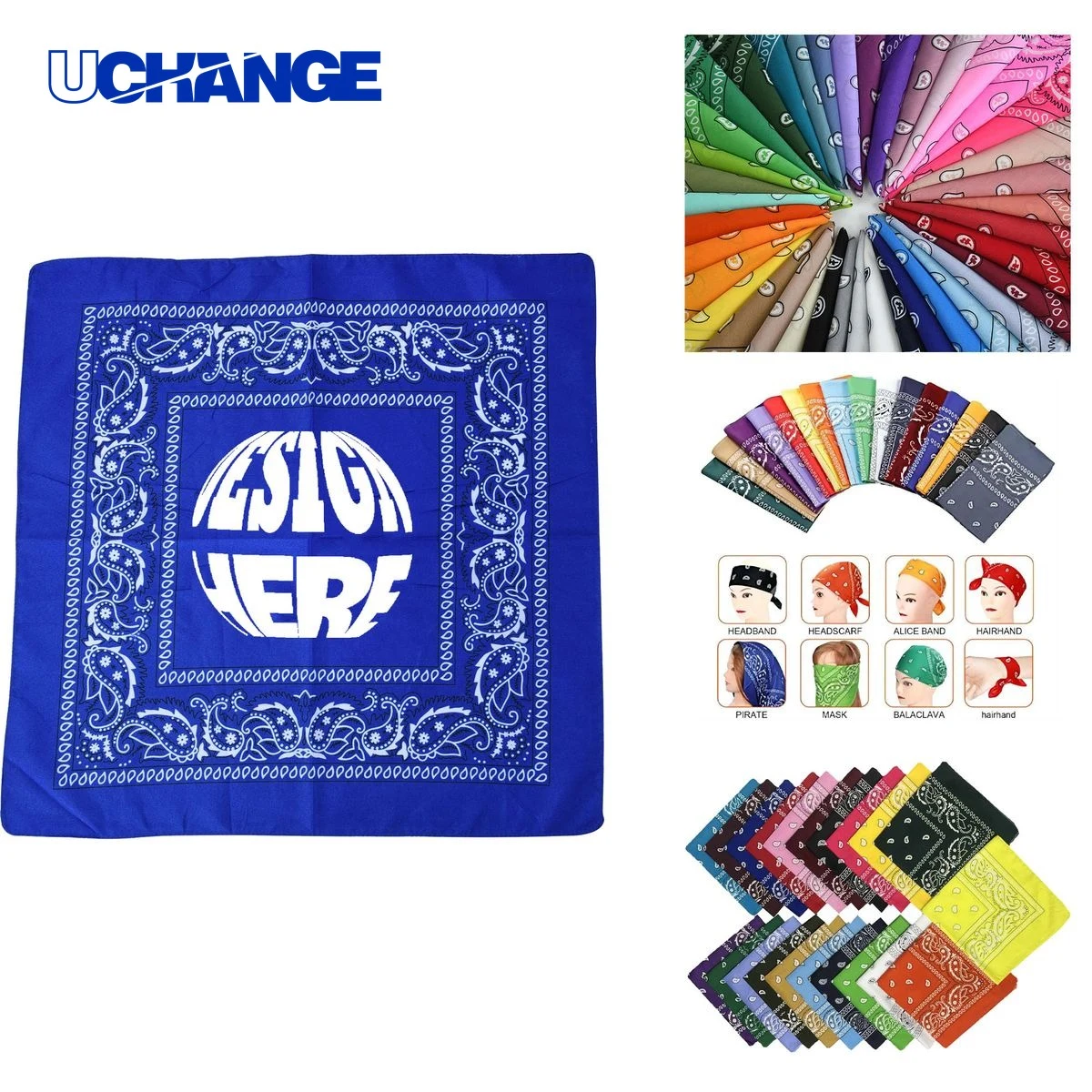 Polyester Sports Bandana 1