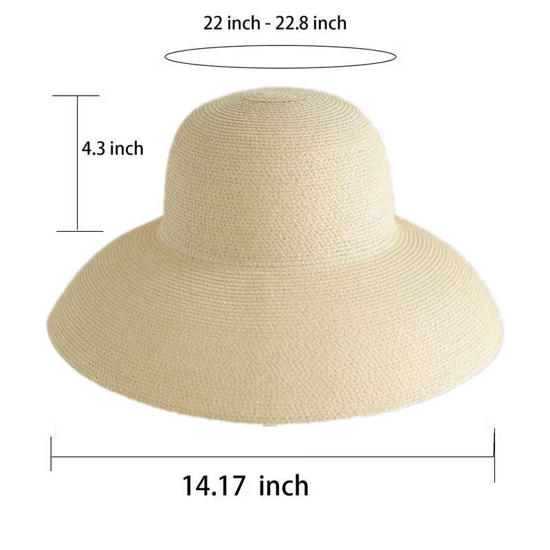 Summer Wide Brim Straw Sun Hat