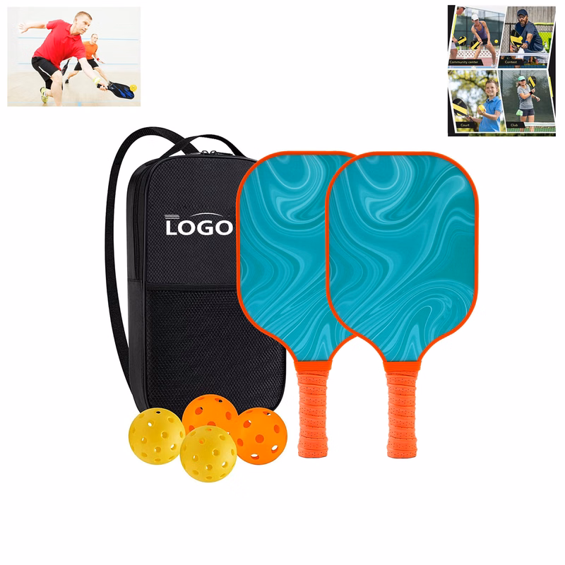 Custom Logo Pickleball Set Of 2