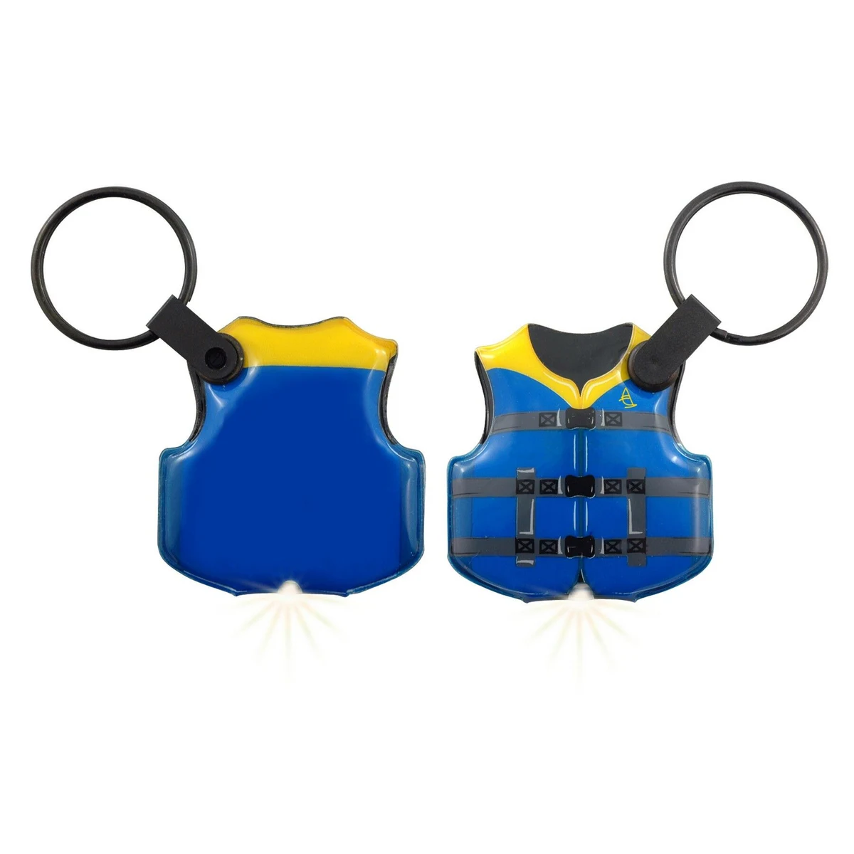 ShapeLights™ Color-A-Shape Key Ring Flashlight (Life Vest) 1