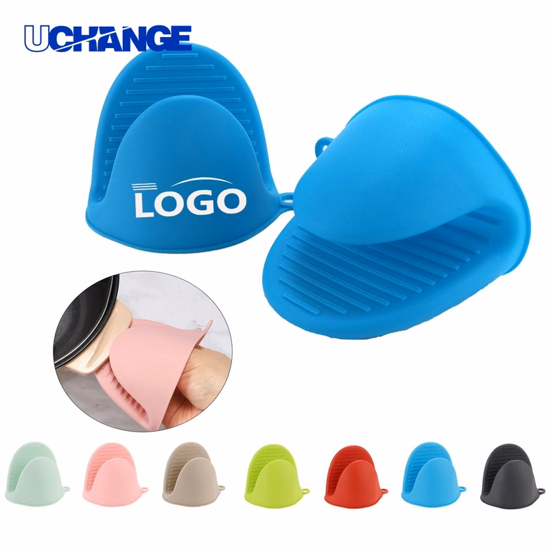 Silicone Oven Glove and Oven Mitt Set