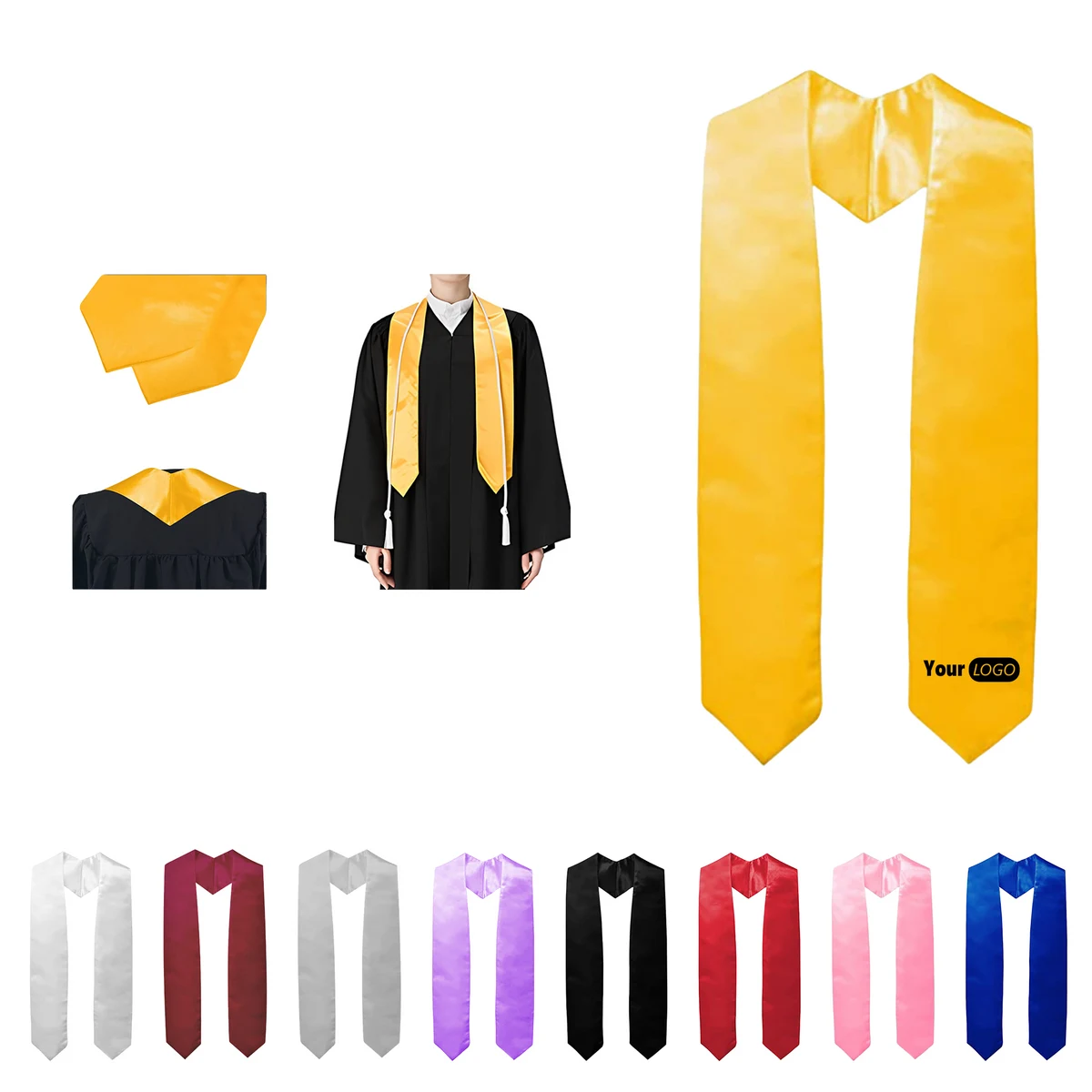 59 Inch Graduation Honor Stole 1
