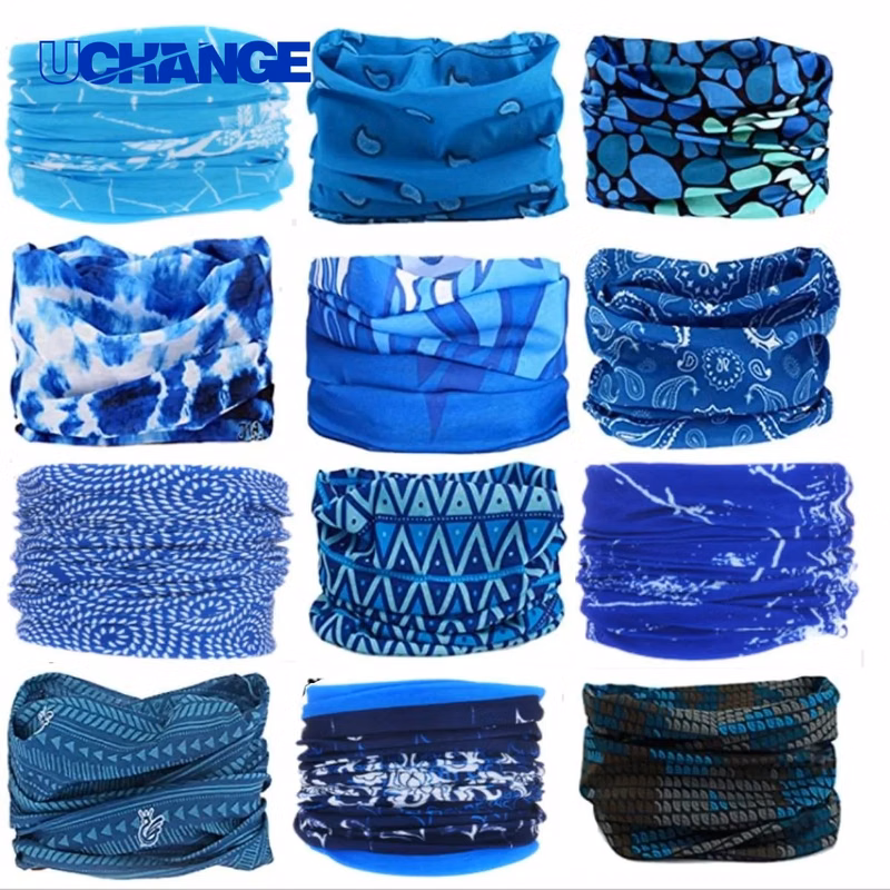 Seamless Multifunctional Headwear Scarf for Outdoor Use