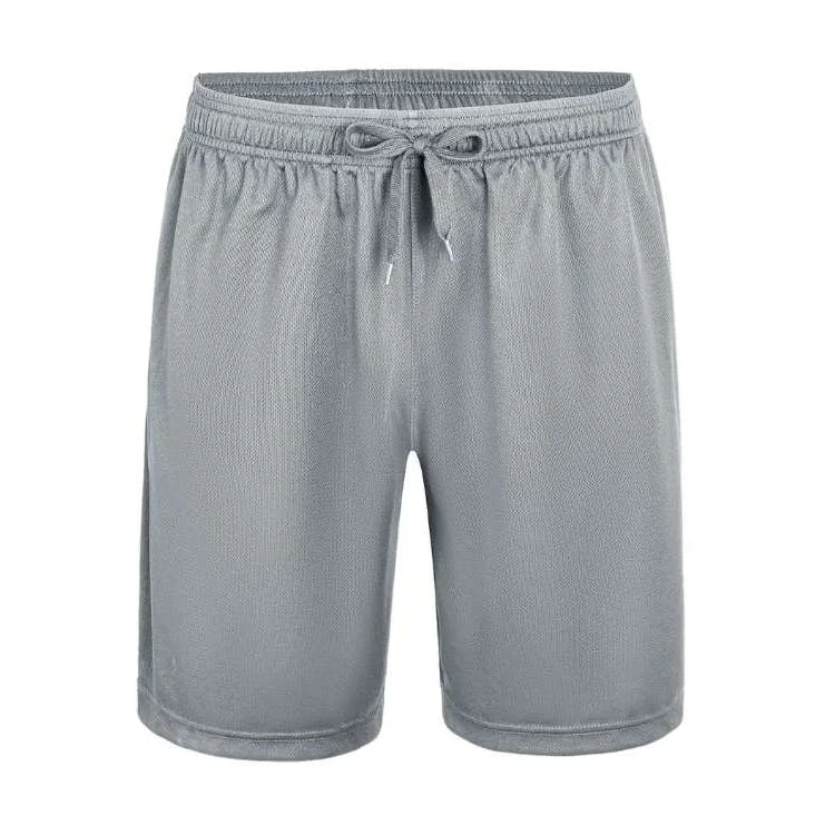 Micro Mesh Athletic Shorts - Light Gray Small 1