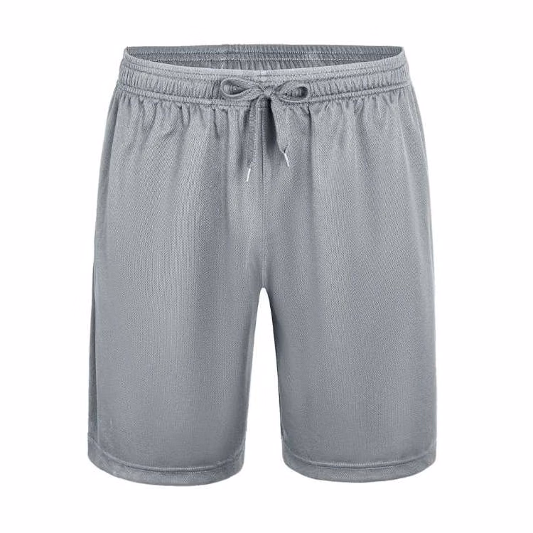 Micro Mesh Athletic Shorts - Light Gray Small