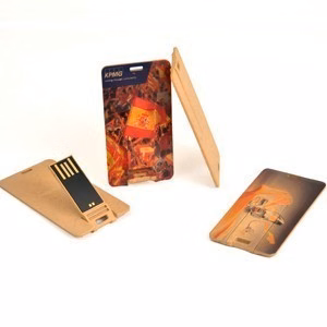 128GB -Eco Friendly Plastic Card USB Drive