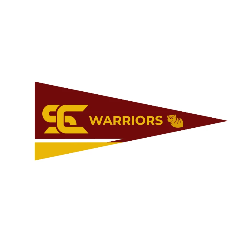 5" x 12" Full Color Felt Pennant 1