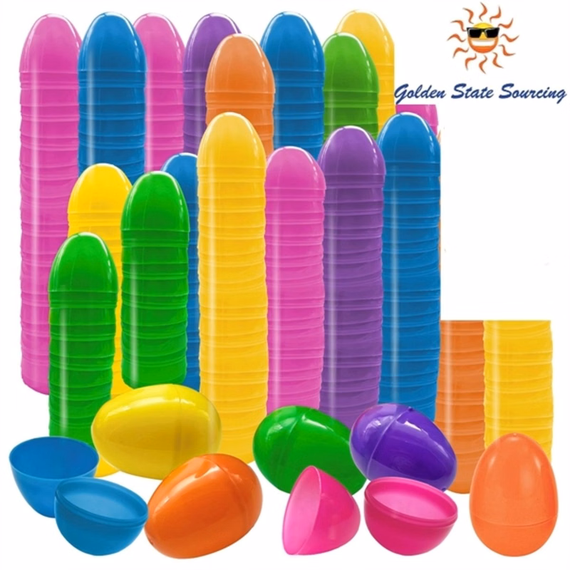 Plastic Fillable Easter Eggs
