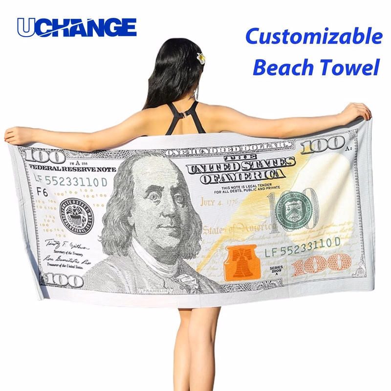 Full-Color Custom Beach Towel Blanket