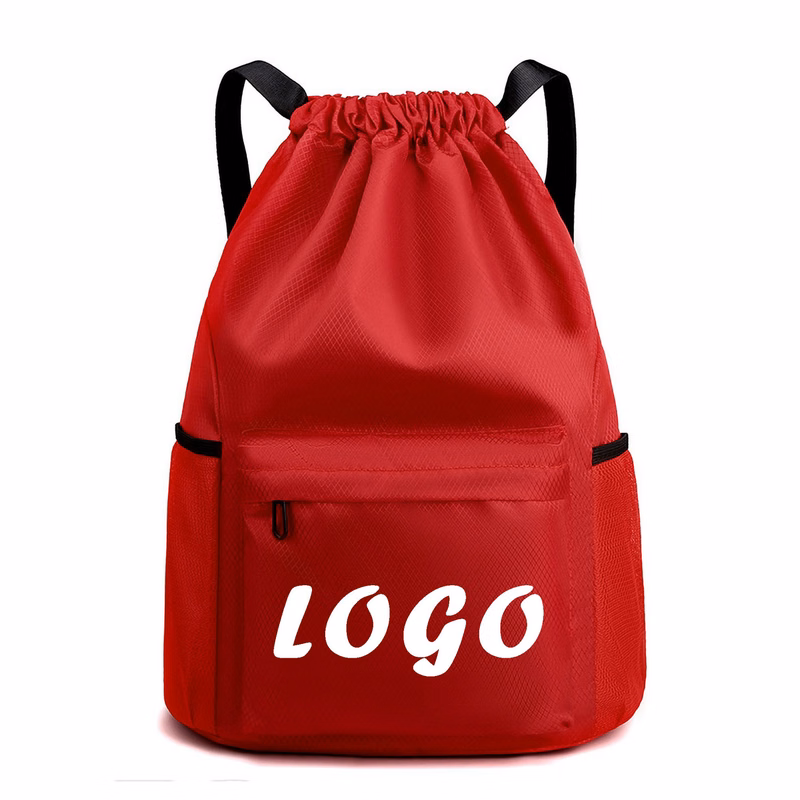 Drawstring Backpack Bag Sport Sackpack
