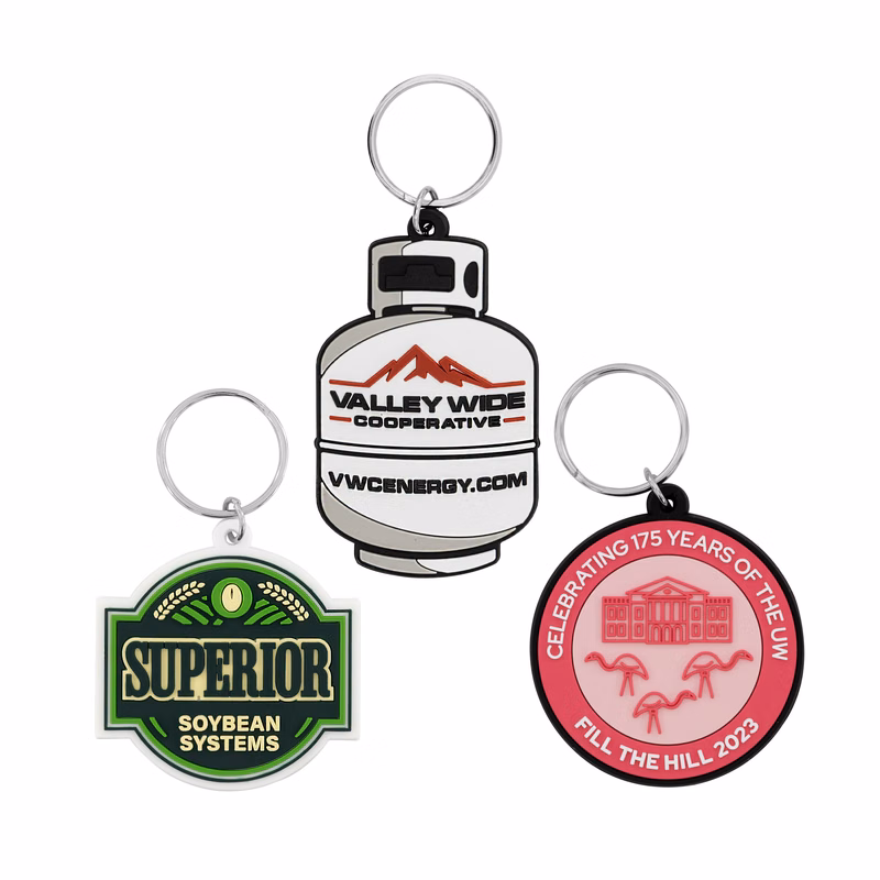 Custom PVC Keychain w/ NFC Function (2-1/2")